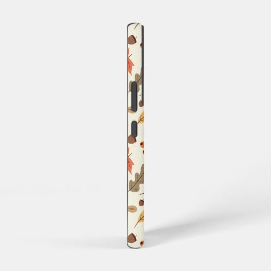 Kleurrijk Herfstblad Herfst Patroon Samsung Galaxy Hoesje (Rechterkant)