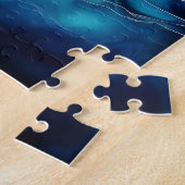 Kleurrijk herfstlandschap legpuzzel (Zijkant)