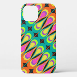 Kleurrijk herhalend diagonaal patroon.abstract, ku Case-Mate iPhone case