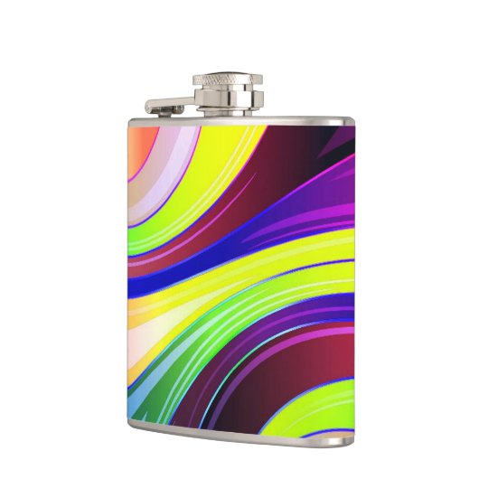 kleurrijk heupfles (Links)