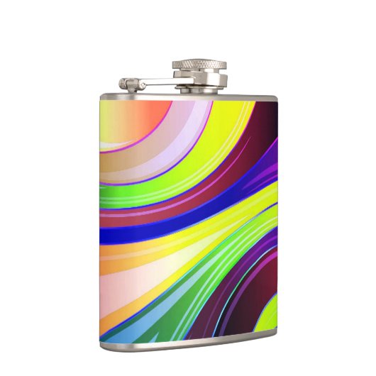 kleurrijk heupfles (Rechts)