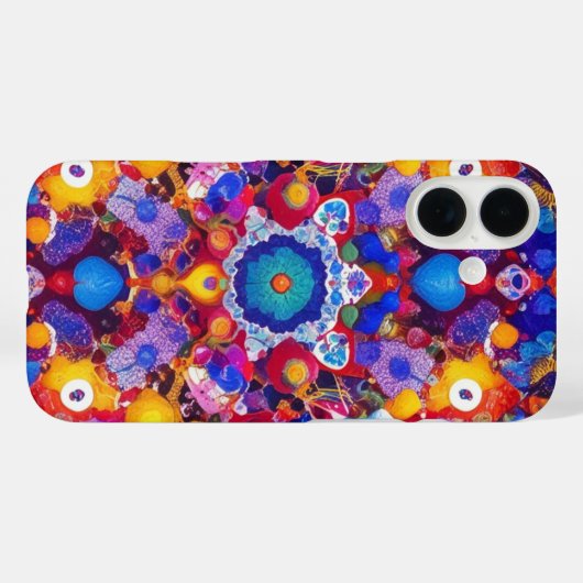 Kleurrijk hoesje (Achterkant (horizontaal))