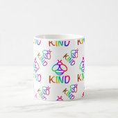 Kleurrijk hommelontwerp koffiemok (Center)