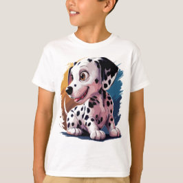 Kleurrijk HOND T-shirt ontwerp
