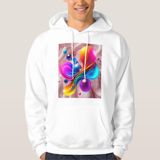 Kleurrijk hoodie (Voorkant)