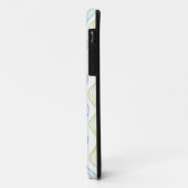 Kleurrijk horizontaal ogee patroon Case-Mate iPhone case (Achterkant/links)