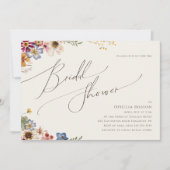 Kleurrijk horizontaal Vrijgezellenfeest van Wildfl Kaart (Voorkant)