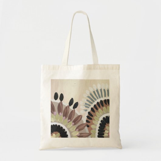 Kleurrijk huis tote bag (Voorkant)