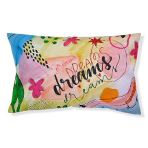 Kleurrijk huisdierbed