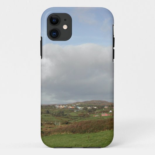 Kleurrijk Iers dorpsscene. Case-Mate iPhone Case (Achterkant)