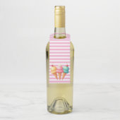 kleurrijk ijs flessenhanger (Op fles)