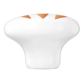 kleurrijk ijs keramische knop (Zijkant)