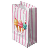 kleurrijk ijs klein cadeauzakje (Voorkant Gekanteld)