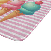 kleurrijk ijs snijplank (Hoek)