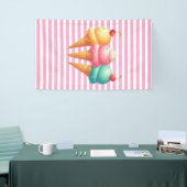 kleurrijk ijs spandoek (Beurs)