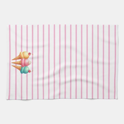 kleurrijk ijs theedoek (Horizontaal)