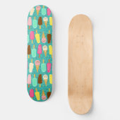 Kleurrijk IJspatroon Zomer Persoonlijk Skateboard (Voorkant)