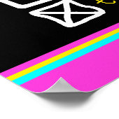 Kleurrijk - ik doe overal gymnastiek poster (Hoek)