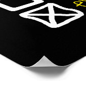 Kleurrijk - ik doe overal gymnastiek poster (Hoek)