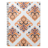 Kleurrijk ikatpatroon in  stijl. Elegant et Notitieboek (Voorkant)