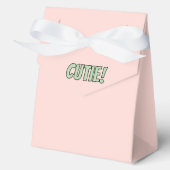 Kleurrijk illustratief verjaardagsfeestje bedankdoosjes (Voorkant)