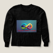 "Kleurrijk Infinity-symbool" ontworpen (Voorkant)