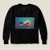 "Kleurrijk Infinity-symbool" ontworpen (Achterkant)