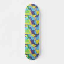 Kleurrijk Informatie Snelweg Skateboarddek