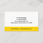 Kleurrijk & Informatief Grasverzorging irrigatiesy Visitekaartje (Achterkant)