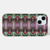 Kleurrijk ingewikkeld geometrisch patroon Case-Mate iPhone case (Achterkant (horizontaal))
