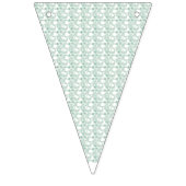 Kleurrijk inpakpapier met een herhalend patroon va vlaggetjes (Derde vlag)