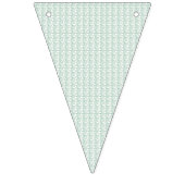 Kleurrijk inpakpapier met een herhalend patroon va vlaggetjes (Eerste vlag)