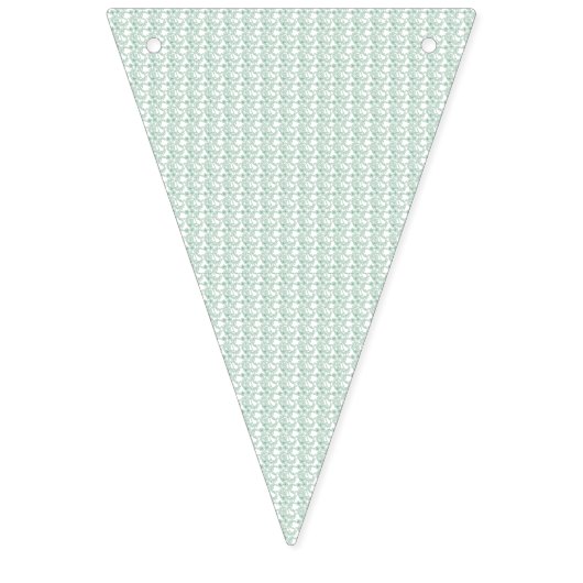 Kleurrijk inpakpapier met een herhalend patroon va vlaggetjes (Eerste vlag)