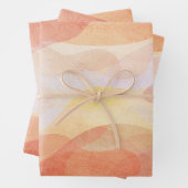 kleurrijk inpakpapier vel (In situ)