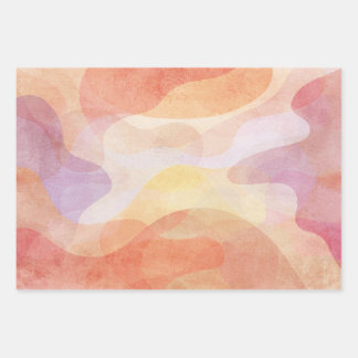 kleurrijk inpakpapier vel