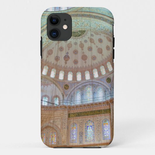 Kleurrijk interieur koepelplafond van Blauwe Moske Case-Mate iPhone Case (Achterkant)