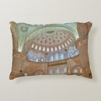 Kleurrijk interieur koepelplafond van Blauwe Moske Decoratief Kussen