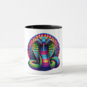 Kleurrijk jaar van de Snake Mok (Midden)