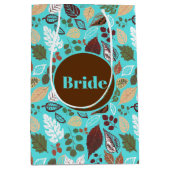 Kleurrijk jaarblad medium cadeauzakje (Voorkant)