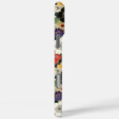 Kleurrijk Japans bloempatroon met monogram Case-Mate iPhone Case (Achterkant / Rechts)