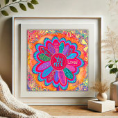 Kleurrijk Je bent Flower Inspirerend Classroom Poster