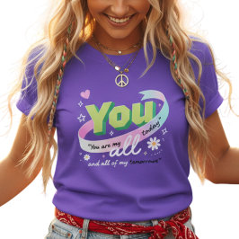 Kleurrijk Jij Allemaal Mijn Morgen T-Shirt