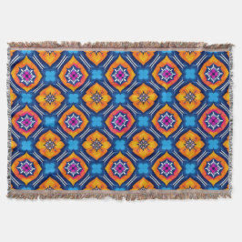 Kleurrijk Kaleidoscoop Patroon Deken