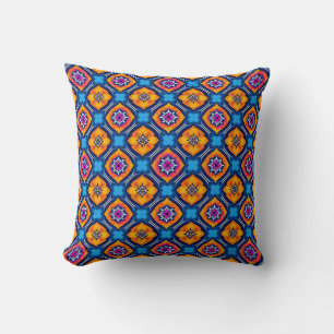 Kleurrijk Kaleidoscoop Patroon Kussen