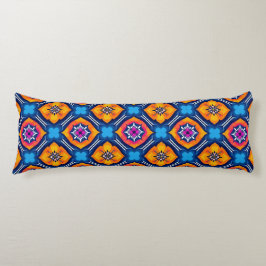 Kleurrijk Kaleidoscoop Patroon Lichaamskussen