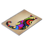 Kleurrijk Kat Notitieboek (Linkerzijde)