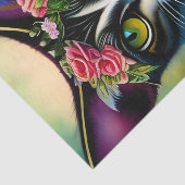 Kleurrijk Kat Tissuepapier (Detail)