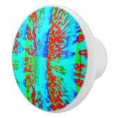 kleurrijk keramische knop (Rechts)