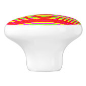 kleurrijk keramische knop (Zijkant)