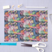 Kleurrijk Kerst Snoep Tissue Papier (Craft)